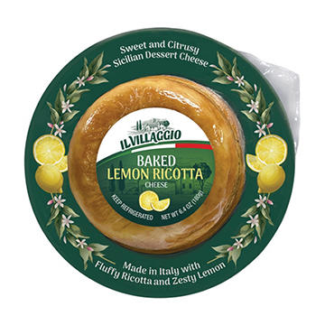 Il Villagio Baked Lemon Ricotta Cheese, 6.4 oz