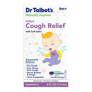Dr. Talbot's Infant Cough Relief - Natural Elderberry Juice, 4 oz