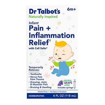 Dr. Talbot's Infant Pain + Inflammation Relief - Natural Grape Juice, 4 oz