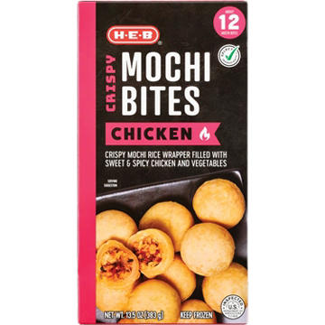 H-E-B Crispy Mochi Bites – Chicken, 13.5 oz