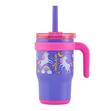 Reduce Kids Coldee Mug Tumbler - Unicorns, 14 oz