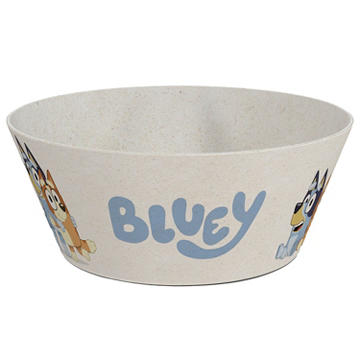 Zak! Designs Melamine Bamboo Bowl - Bluey, 6"