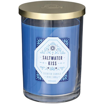 Destination Holiday Saltwater Kiss Scented Candle, 20 oz