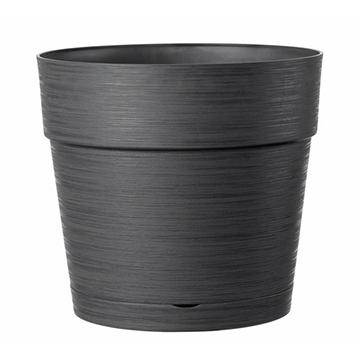 Deroma SAVE R Pot Planter - Anthracite, 9.8"