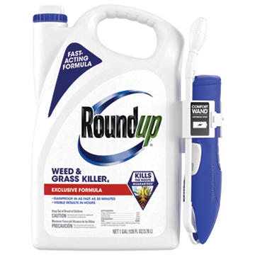 Roundup Weed & Grass Killer With Comfort Wand, 1 gal