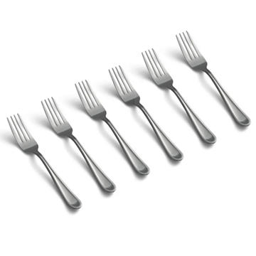 Cambridge Malibu Satin Salad Fork Set, 6 ct