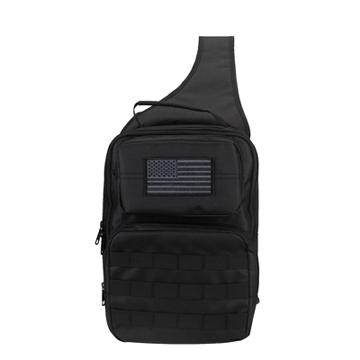 Certified Tactical Sling Backpack - Black, 14"