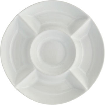 our goods Porcelain 5-Section Divided Tray, 15''