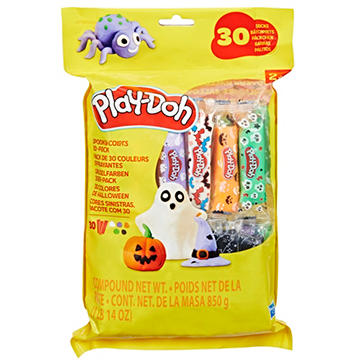 Play-Doh Spooky Colors Compound Sticks, 30 pk
