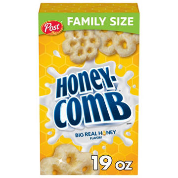 Post Honeycomb Cereal - Family Size, 19 oz