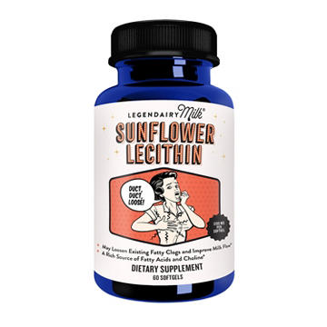 Legendairy Milk Sunflower Lecithin, 60 ct