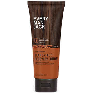 Every Man Jack Beard And Face Recovery Lotion, 3.2 OZ