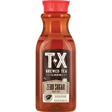 H-E-B TX Brewed Zero Sugar Sweet Tea, 52 oz