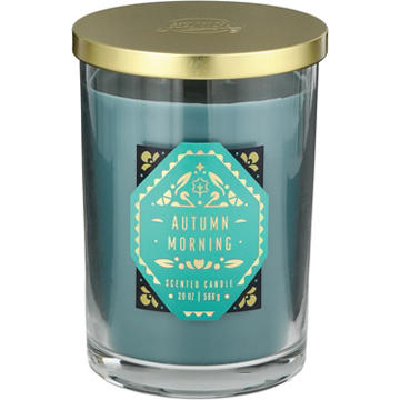Destination Holiday Autumn Mornings Scented 2 Wick Jar Candle, 20 oz