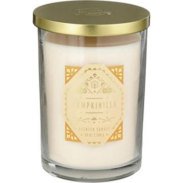 Destination Holiday Pumpkinilla Scented 2 Wick Jar Candle, 20 oz
