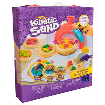 Kinetic Sand Squish Pizza Kit