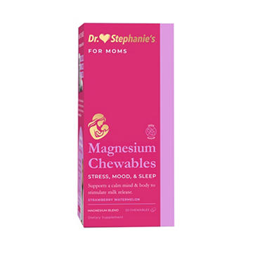 Dr. Stephanie's For Moms Magnesium Chews - Strawberry Watermelon, 20 ct