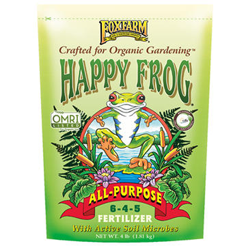 Fox Farm Happy Frog All Purpose Fertilizer, 4 lb