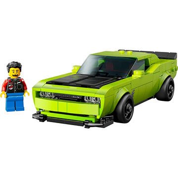 LEGO Speed Champions Dodge Challenger SRT Hellcat Set, 390 pc