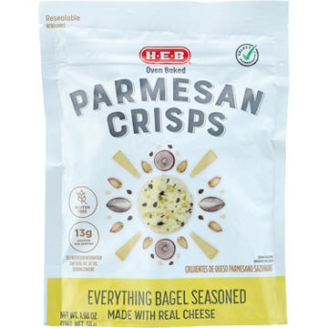 H-E-B Everything Cheese Crisps, 1.98 oz