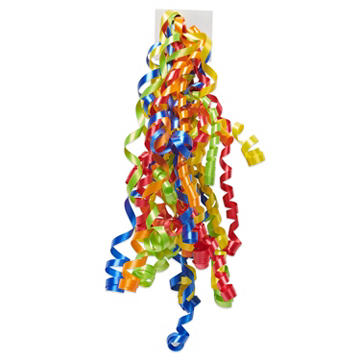 American Greetings Yellow, Red, Lime, Orange, Blue Curly Gift Bow , 1.75'' x 3.5'' x 9''