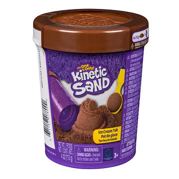 Kinetic Sand Ice Cream Tub, 4 oz
