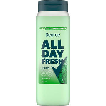 Degree Men Deep Cleansing All Day Fresh Body Wash - Energy, 20 oz