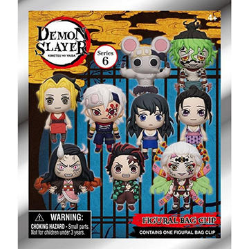 Monogram International Demon Slayer Figural Bag Clip - Series 6