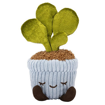 Greenhouse by Russ Corduroy Plant Plush - Blue, 6"