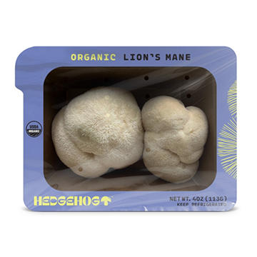 Hedgehog Organic Lion's Mane Mushrooms, 4 oz
