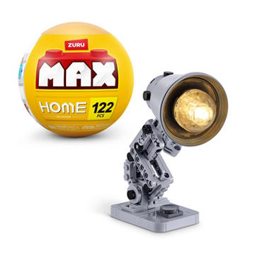 Zuru MAX Home Collection Buidling Set Capsule - Lamp, 122 pc