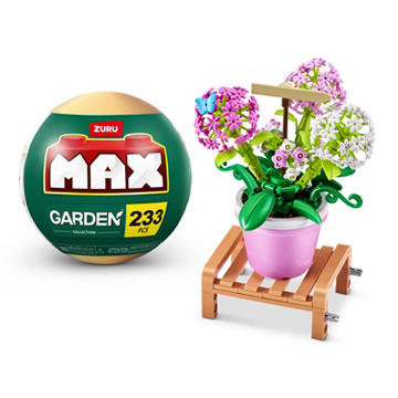 Zuru MAX Garden Collection Building Set Capsule - Hydrangea Macrophylla, 233 pc