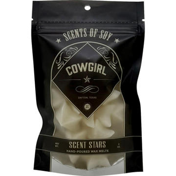 Scents Of Soy Cowgirl Scented Stars Wax Melts, 3 oz