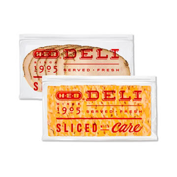 H-E-B Deli Spicy Peppercorn Turkey & 4-Pepper Colby Jack Cheese Duo Pack Bundle, Sandwich Sliced, 1.5 lb