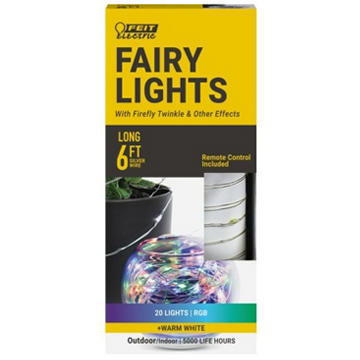 Feit Electric Fairy Lights - Multi-Color, 6'