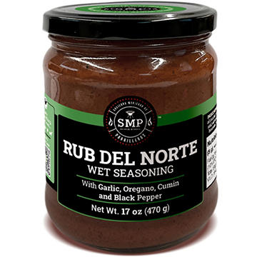 SMP Rub del Norte Wet Seasoning with Oregano & Cumin, 17 oz