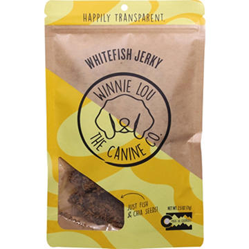 Winnie Lou Whitefish Jerky Dog Treats, 2.5 oz