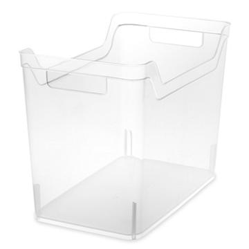 Sterilite Medium File Bin - Clear, 13" x 7.63'' x 9.75''