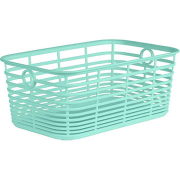 Curver Aria Rectangle Bin - Teal, 8 qt