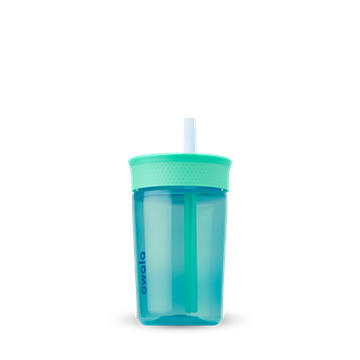 Owala Kids Plastic Tumbler - Blue Lagoon, 15 oz