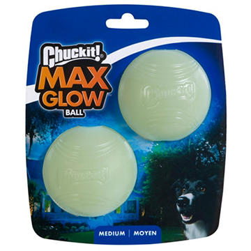 Chuckit! Max Glow Ball, 2 ct