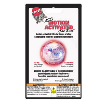 Spot LED Motion Activated Cat Ball