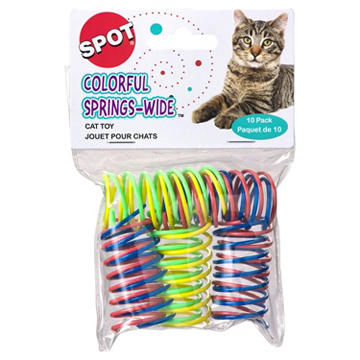 Spot Colorful Springs-Wide Cat Toy
