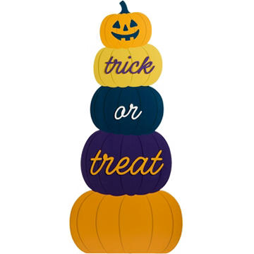 Destination Holiday Reversible Porch Leaner - Halloween & Thanksgiving