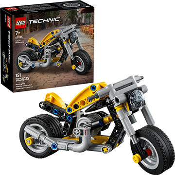 LEGO Technic Yellow Motorcycle, 151 pc