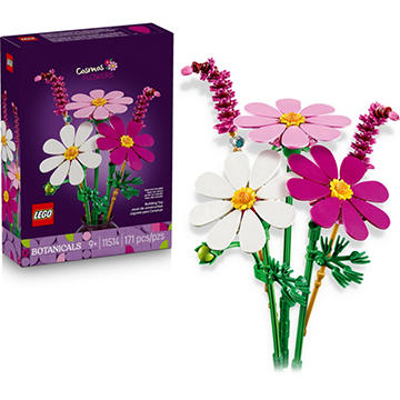 LEGO Botanicals Cosmos Flowers Building Toy, 171 pc