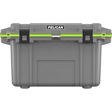 Pelican Elite Cooler - Grey & Green, 70 qt