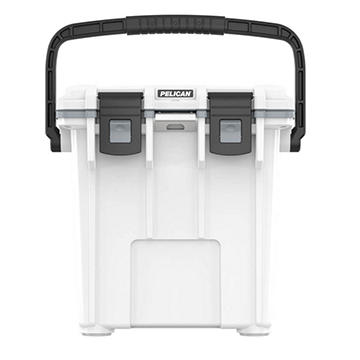 Pelican Elite Cooler - White & Grey, 20 qt