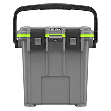 Pelican Elite Cooler - Grey & Green, 20 qt