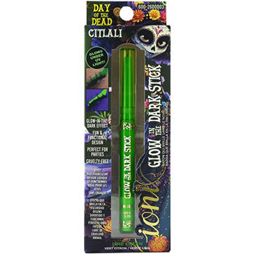 Ioni Day of the Dead Glow in the Dark Stick Liner - Green